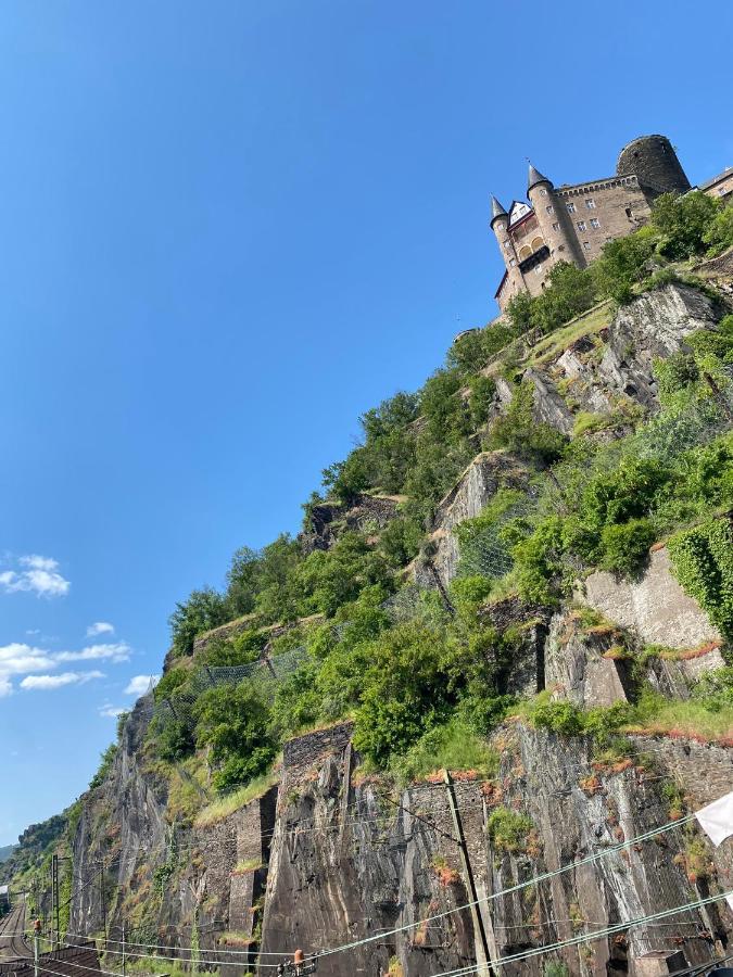 Alte Schmiede In Der Altstadt Von Sankt Goarshausen Buitenkant foto