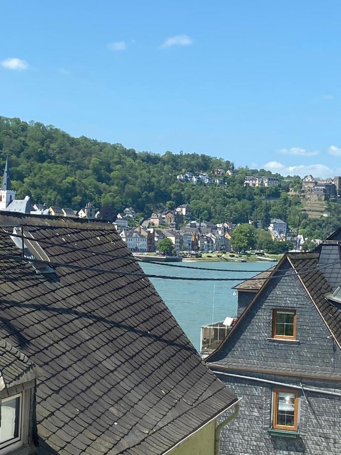 Alte Schmiede In Der Altstadt Von Sankt Goarshausen Buitenkant foto