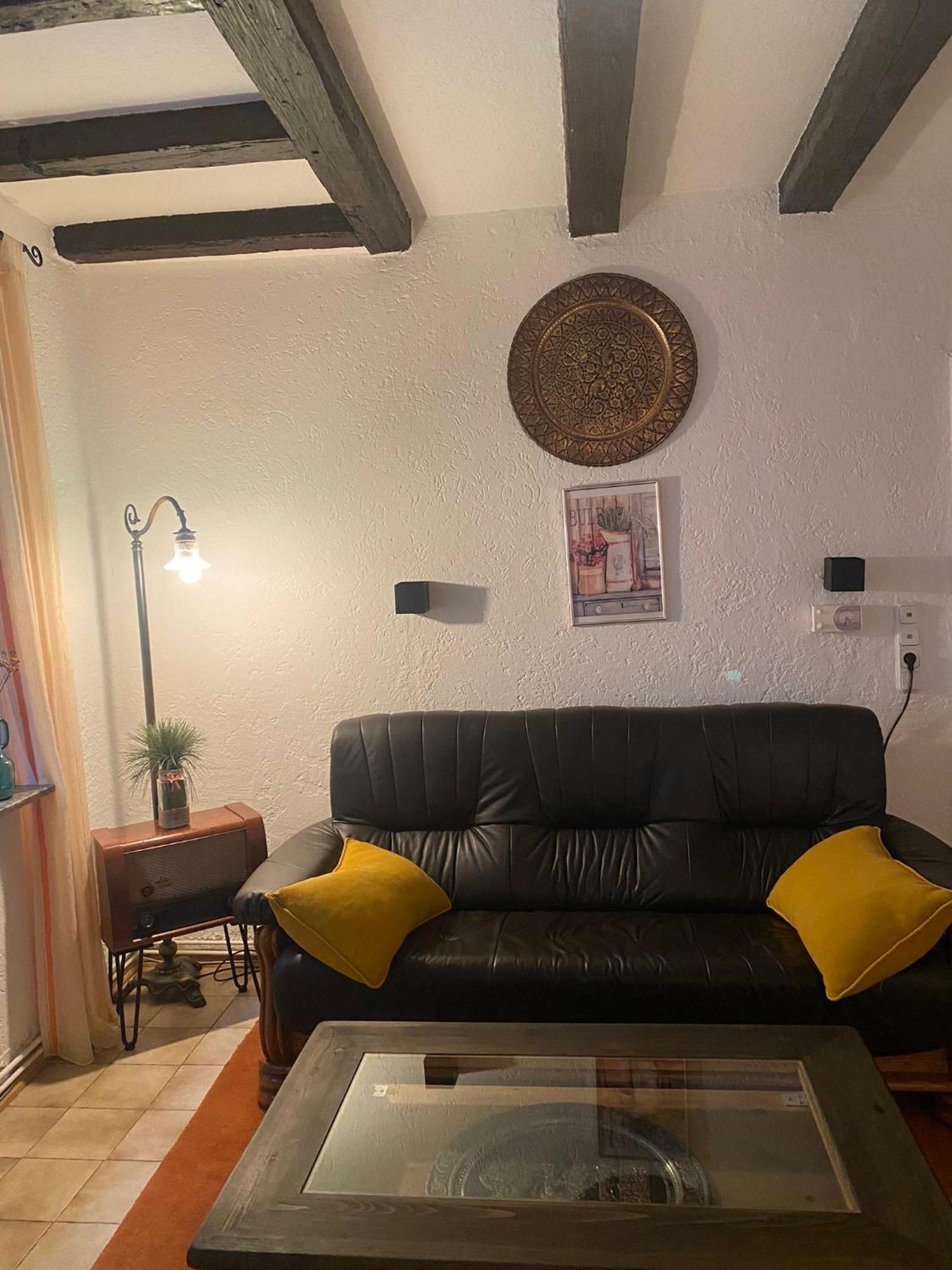Alte Schmiede In Der Altstadt Von Sankt Goarshausen Buitenkant foto