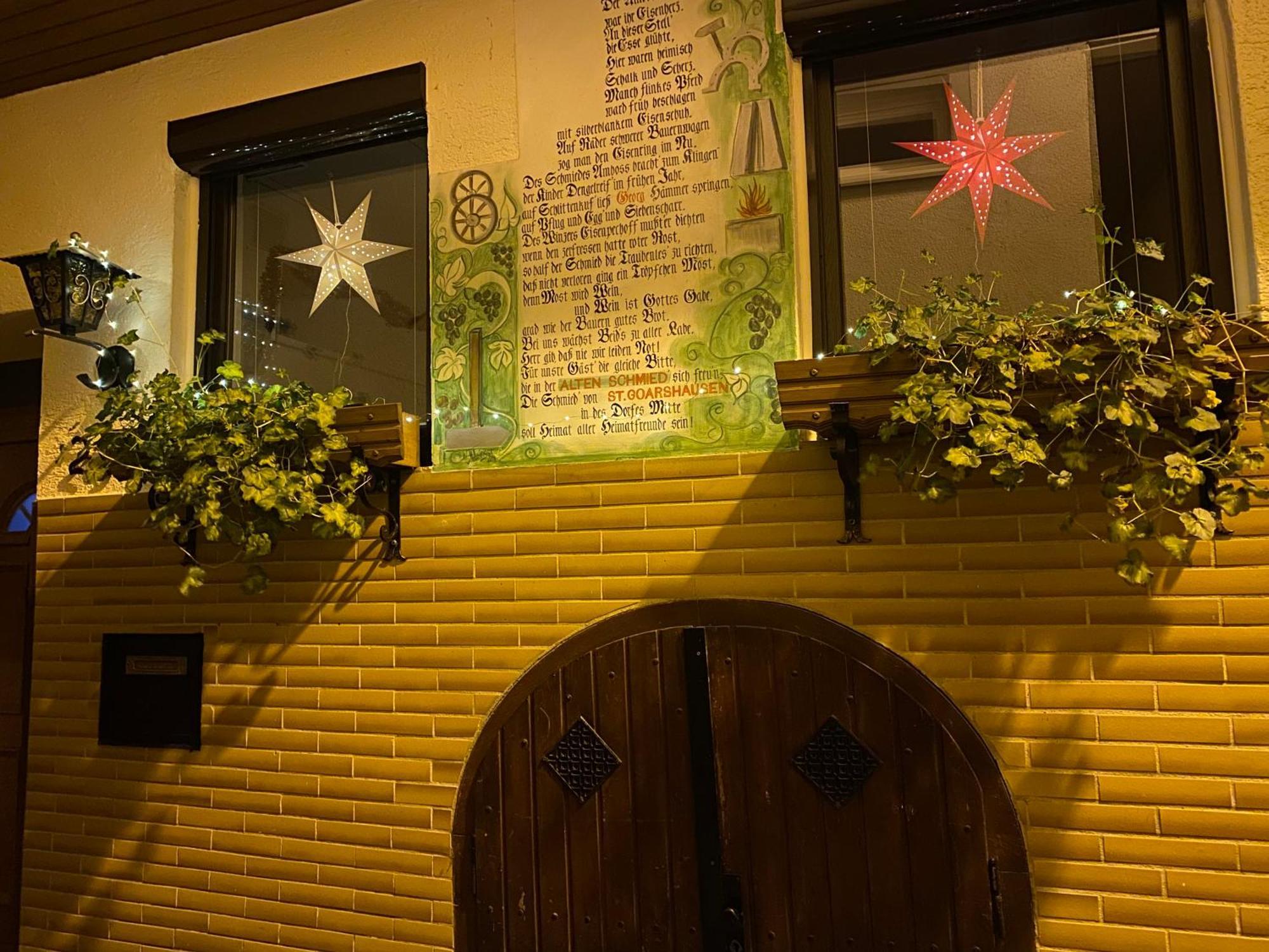 Alte Schmiede In Der Altstadt Von Sankt Goarshausen Buitenkant foto
